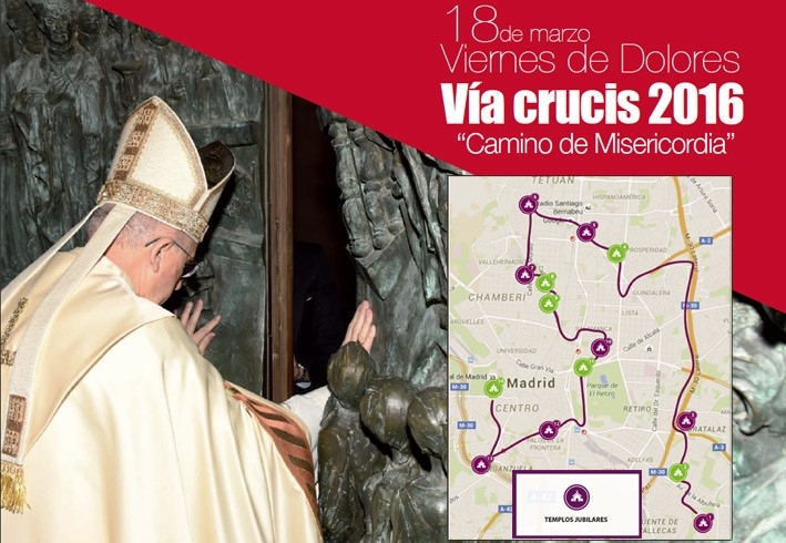 'Camino de Misericordia’, lema del vía crucis diocesano que se celebrará el viernes de Dolores