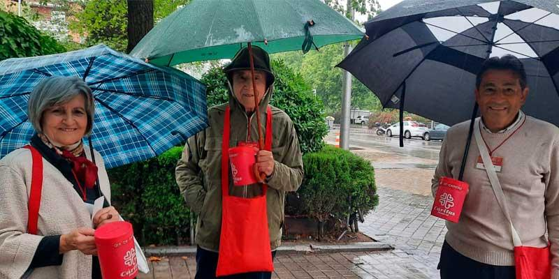 Día de Caridad en Madrid: «Dono porque cuando era pequeña lo necesitamos y ahí estaba Cáritas»