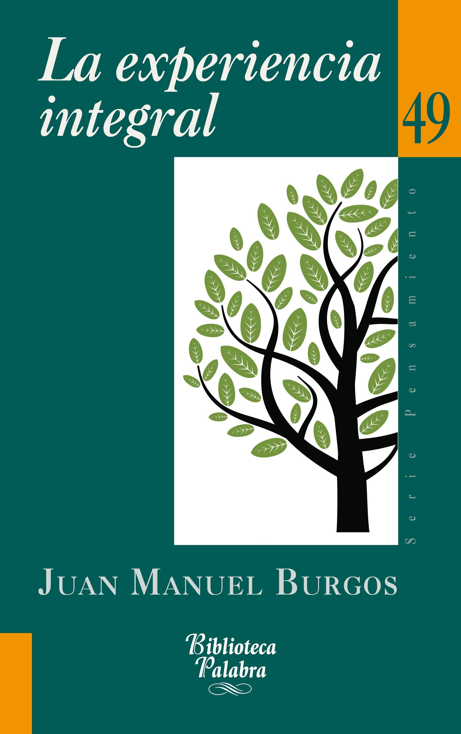 Presentación del libro ‘Experiencia integral’ de Juan Manuel Burgos