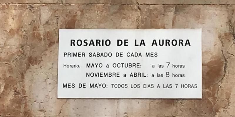 La Real Esclavitud invita a rezar el rosario en la Cuesta de la Vega todos los días del mes de mayo