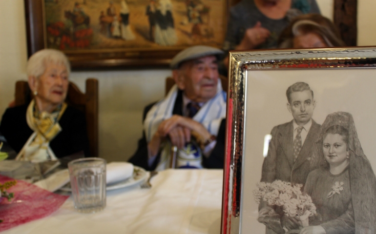 El arzobispo a Frutos y Ezequiela, matrimonio centenario: «El amor es la mejor medicina»