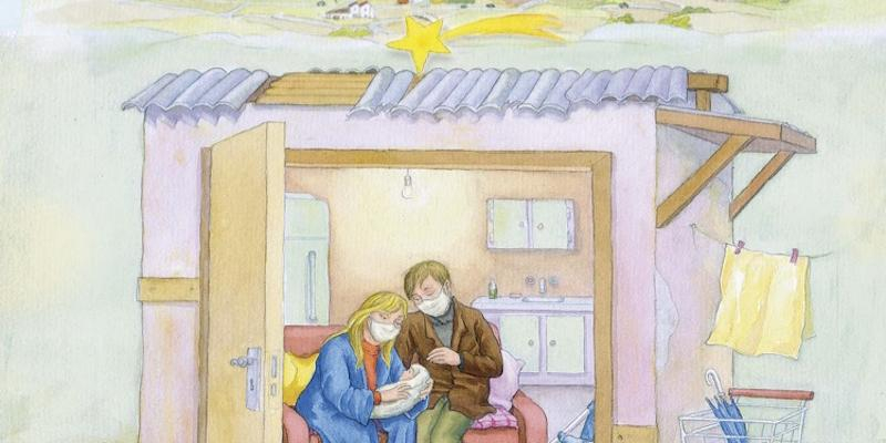 Cáritas Diocesana de Madrid lanza su campaña de Navidad 2020 con el lema 'Quiere entrar en tu casa'