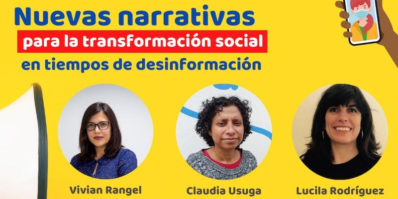 Jóvenes y Desarrollo programa un webinar sobre 'Nuevas narrativas para la transformación social en tiempos de desinformación'