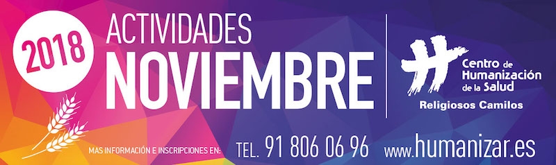 El Centro de Humanización de la Salud abre el plazo de inscripción para los cursos de noviembre