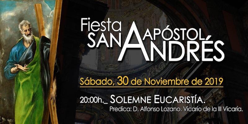 El vicario episcopal de la III preside la Eucaristía en honor al titular de San Andrés Apóstol