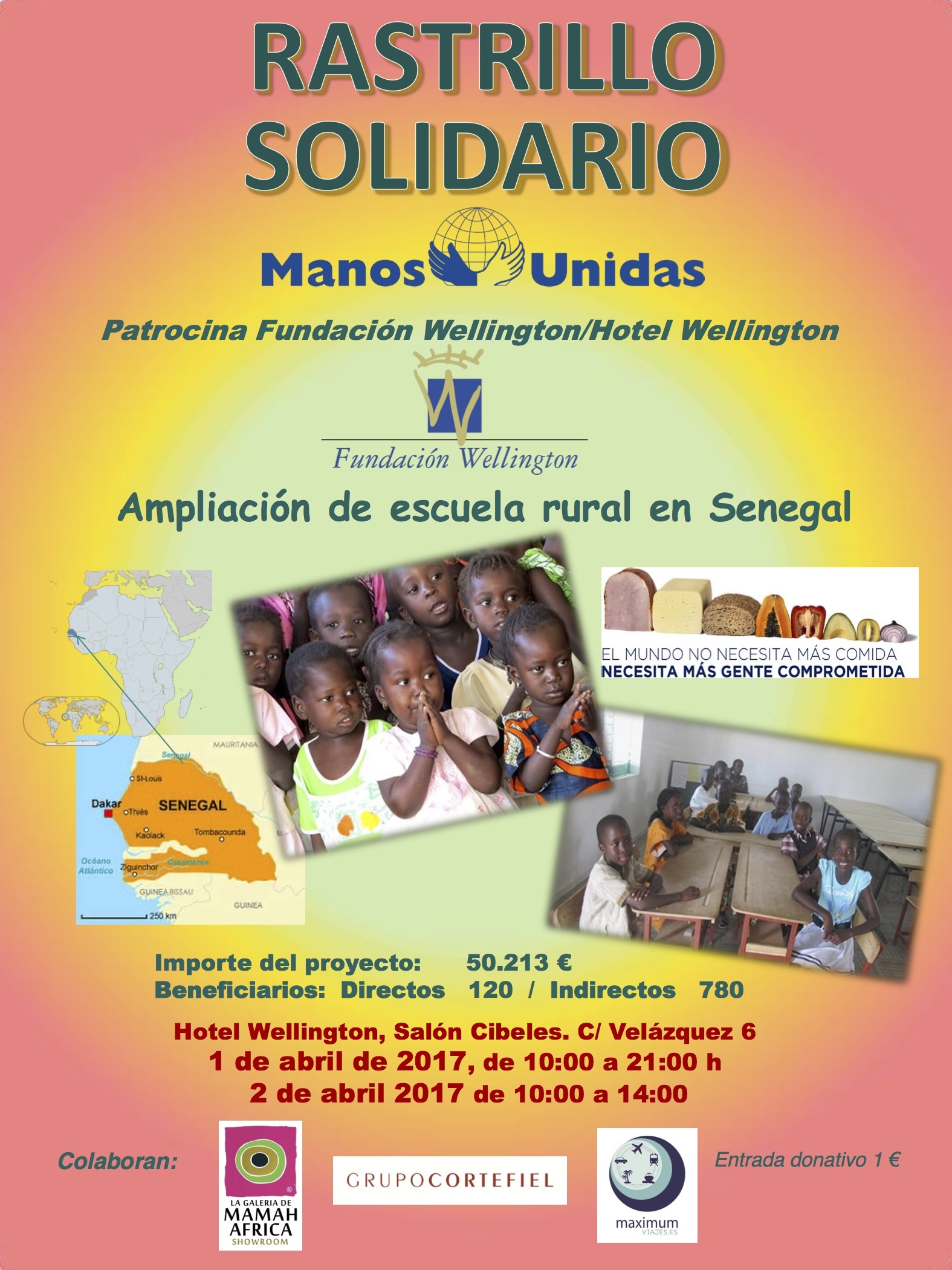 Rastrillo solidario a beneficio de Manos Unidas