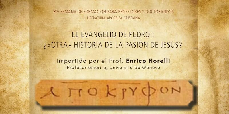 'El Evangelio de Pedro: ¿'otra’ historia de la Pasión de Jesús?', tema de la XIV semana de formación San Justino
