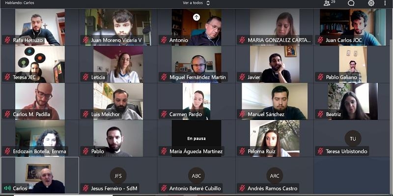 Jóvenes de distintas realidades eclesiales abordan cómo sembrar esperanza tras el confinamiento