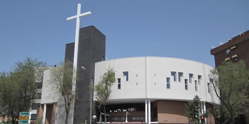 Juan Pedro Gutiérrez preside en Santos Inocentes una Misa solemne en su fiesta patronal