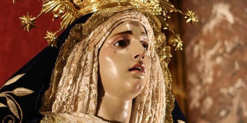 La basílica de San Miguel acoge el quinario de la Hermandad de los Estudiantes en honor a María Santísima Inmaculada