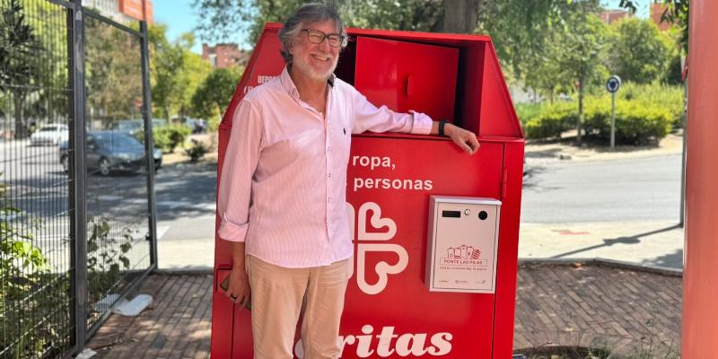 Javier Ojeda, nuevo delegado de Cáritas Madrid: «Los voluntarios son un tesoro para la institución y sin ellos nuestra labor sería inimaginable»