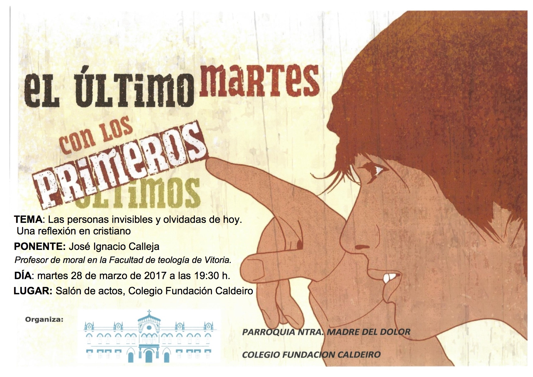 El sacerdote y profesor de Moral Social José Ignacio Calleja reflexiona sobre 'Las personas invisibles y olvidadas de hoy'