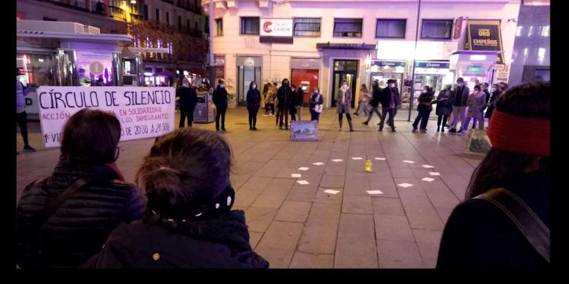 La plaza de Callao acoge este viernes un nuevo Círculo de Silencio en solidaridad con los migrantes