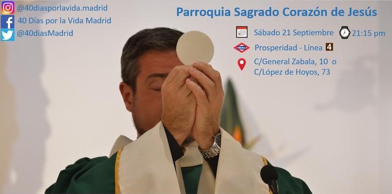 Sagrado Corazón de Jesús acoge la Misa de inicio de la campaña 40 días por la vida