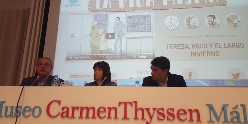 San Juan de Dios presenta en Málaga 'La Vida misma', una campaña que hace visible las 'nuevas pobrezas'