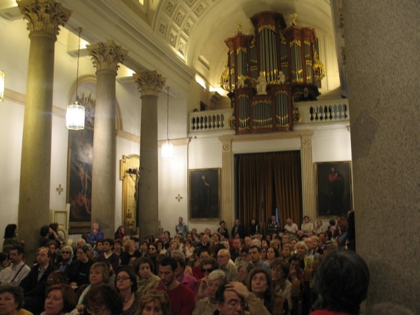 Inaugurado el Festival Internacional de Órgano el Real Oratorio del Caballero de Gracia