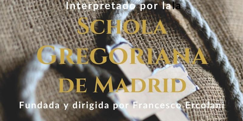 Schola Gregoriana de Madrid ofrece un concierto en San Francisco Javier y San Luis Gonzaga