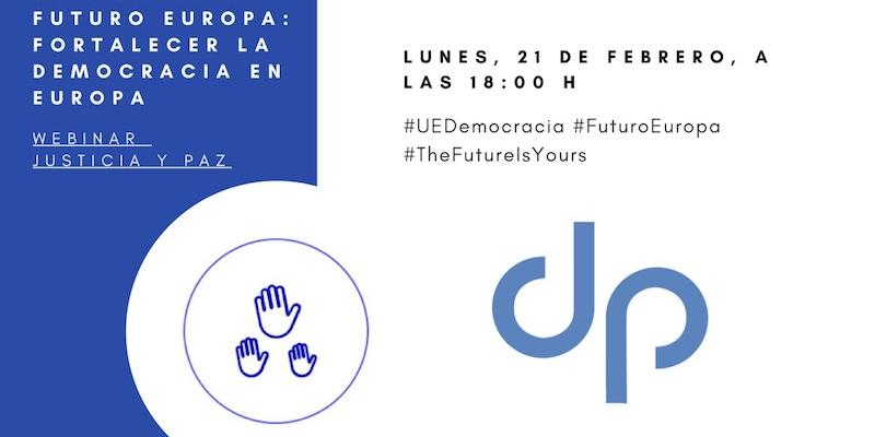 Ramón Jáuregui y Manuel Bru participan en un 'webinar' de Justicia y Paz sobre el futuro de Europa