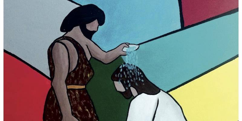 El padre Mauro Moncada presenta en Bautismo del Señor la exposición 'EvangelizARTE'