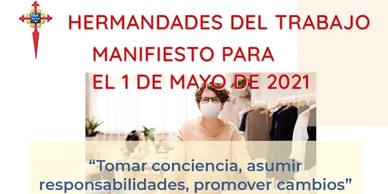 Manifiesto de Hermandades del Trabajo ante el 1º de Mayo: 'Tomar conciencia, asumir responsabilidades, promover cambios'
