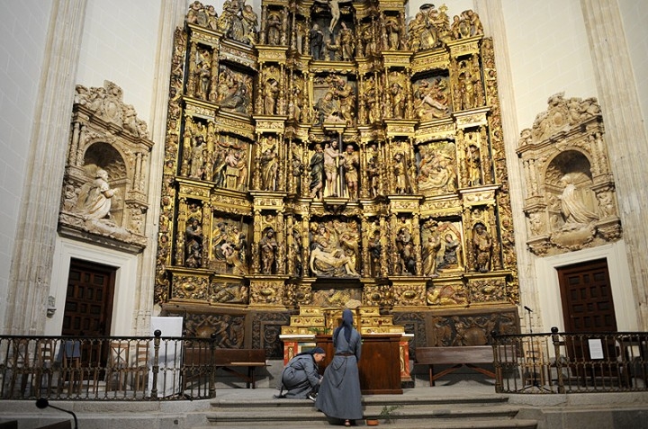 Vigilia de la Ascensión en la Capilla del Obispo