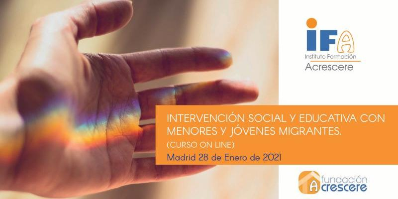 Fundación Acrescere organiza un taller para personas que trabajan con menores y jóvenes migrantes