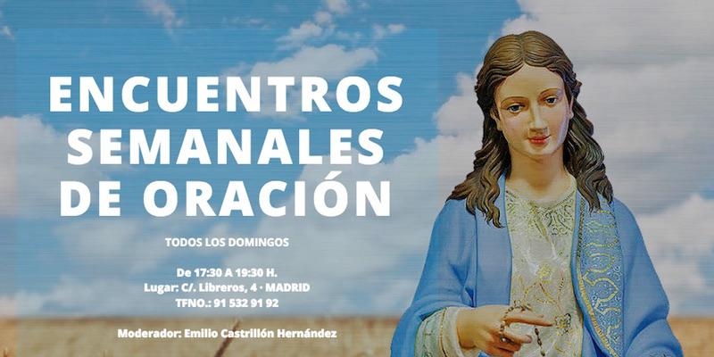 Mater Christi celebra todos los domingos encuentros de oración