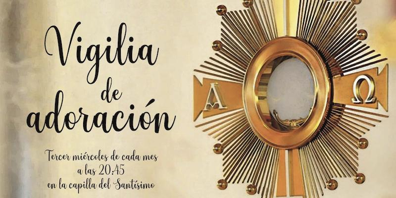 San Juan de la Cruz invita a los jóvenes a participar los terceros miércoles de cada mes en una vigilia de adoración