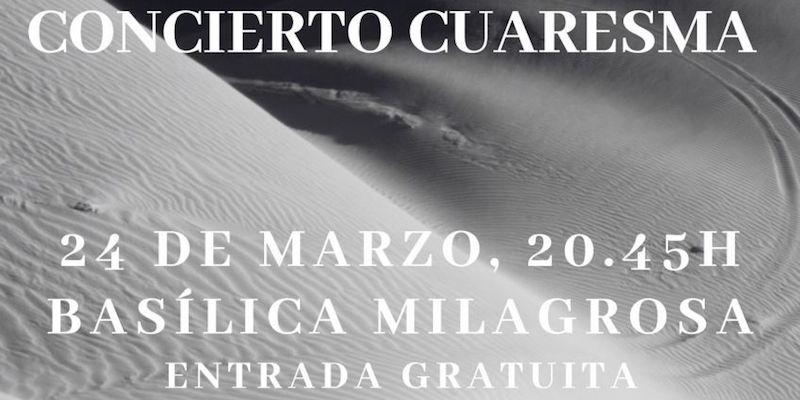 El Coro JMJ suspende su concierto de Cuaresma en la basílica de La Milagrosa