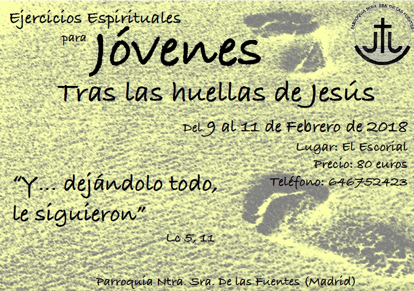 Nuestra Señora de las Fuentes organiza una tanda de ejercicios para universitarios