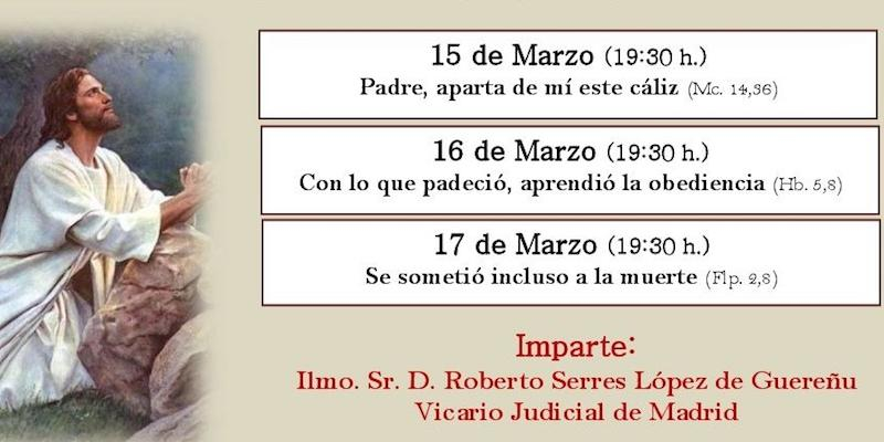 Roberto Serres dirige unas charlas cuaresmales en San Sebastián Mártir de Carabanchel