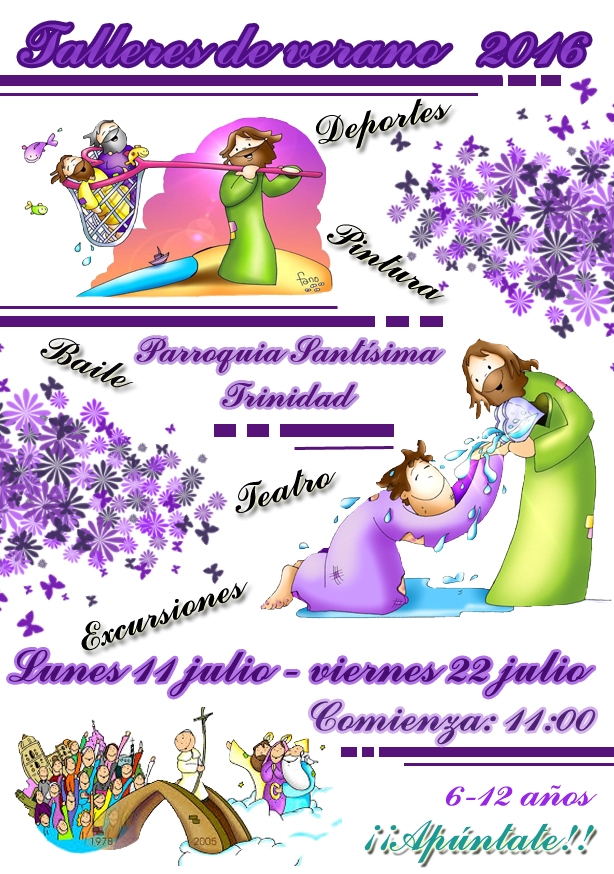 La parroquia Santísima Trinidad de Villalba organiza talleres de verano para los más pequeños