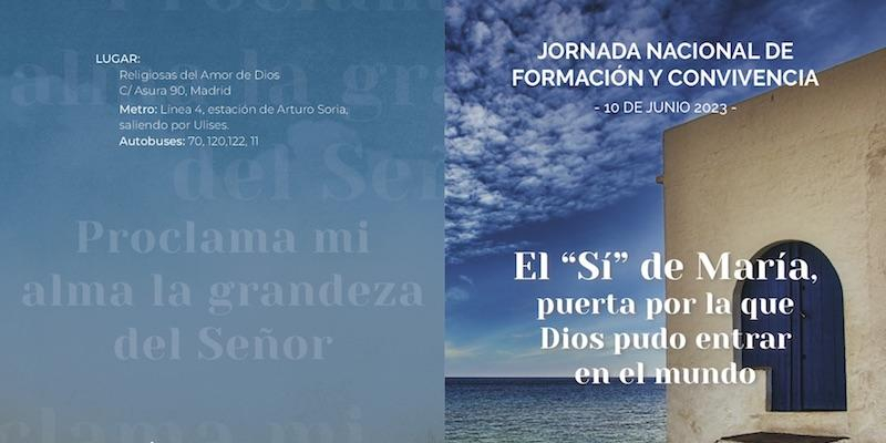 CEDIS celebra su jornada nacional formativa con el lema 'El Sí de María, puerta por la que Dios pudo entrar en el mundo'