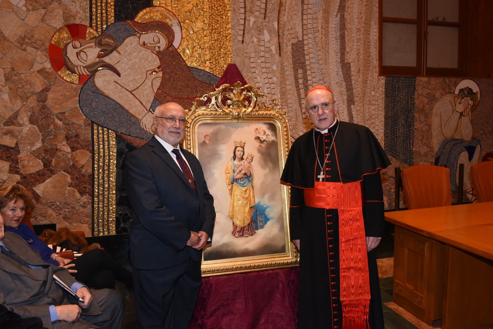 Ricardo Sánchez-Pardo Roldán: «Soy madrileño y quería que la catedral tuviera algún trabajo mío»