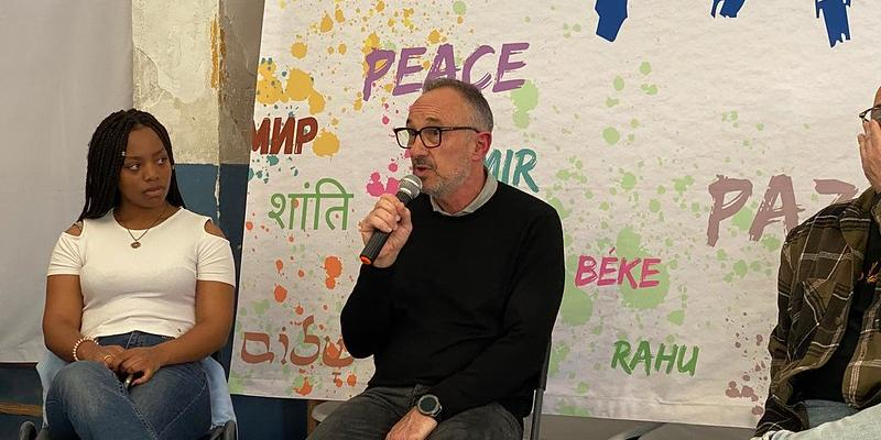 Furno Trujillo Villacorta, de Jóvenes por la Paz de Sant'Egidio Madrid, tras el encuentro con los afectados por la DANA en Sedaví: «No estamos dormidos sino comprometidos por un mundo mejor»