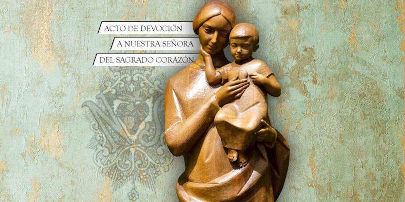 Nuestra Señora del Sagrado Corazón acoge este sábado un acto de devoción a su patrona con Misa solemne