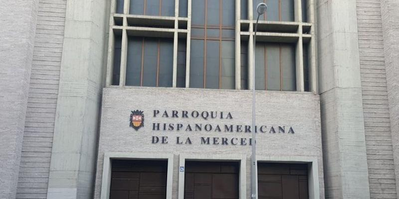 El vicario episcopal de la VIII preside una Eucaristía en la basílica Hispanoamericana de la Merced