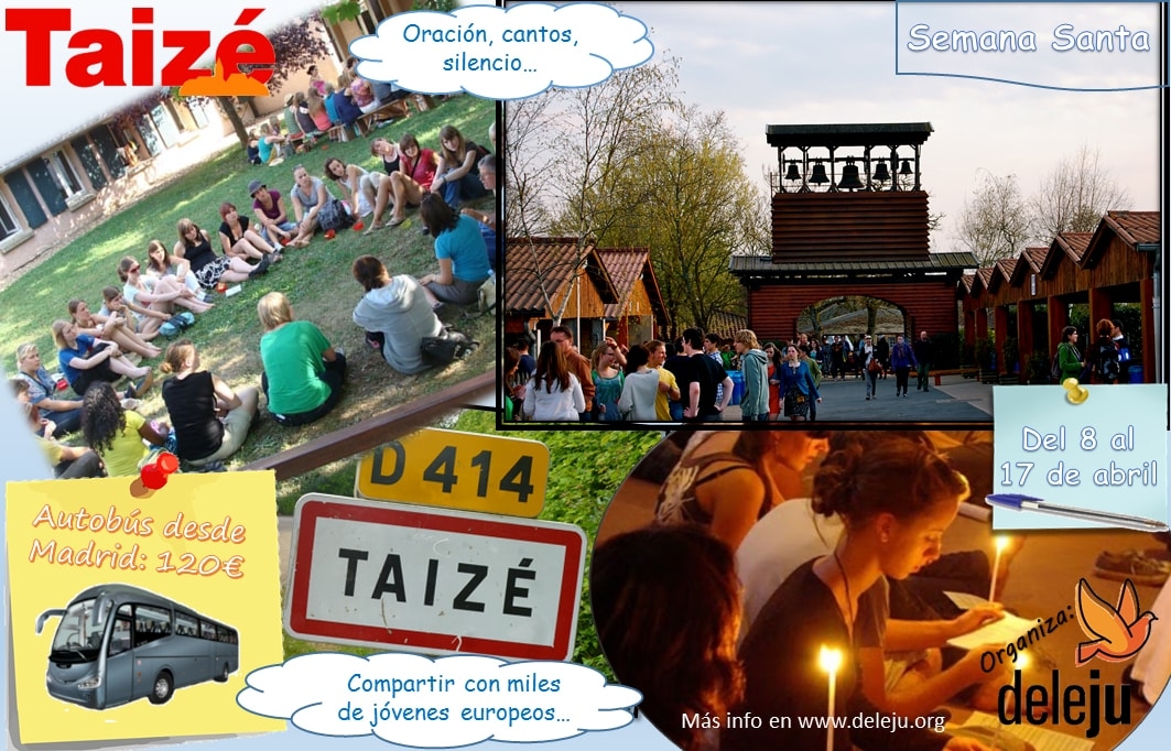 La Delegación de Juventud organiza una peregrinación a Taizé en Semana Santa