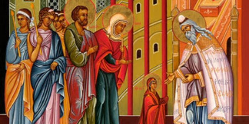 La capilla del Obispo acoge los cultos organizados por las Hermanitas en la fiesta de la Presentación de la Virgen