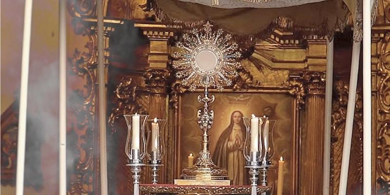 Fiesta de la Octava del Corpus Christi en el monasterio de las Carboneras