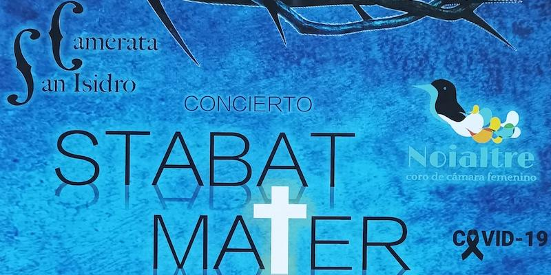 La colegiata acoge un concierto de Semana Santa ofrecido por la Camerata de San Isidro y el Coro Noialtre