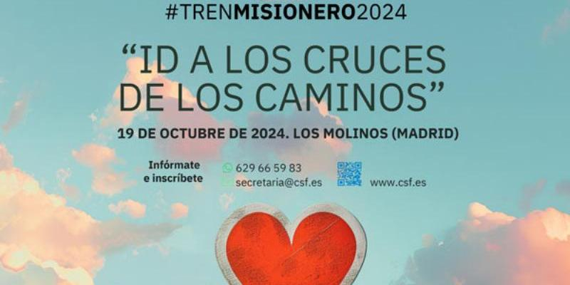 ¡Todo está preparado en el andén! Llega el Tren Misionero, «una jornada de fe, reflexión y testimonios», en un ambiente de «comunión y alegría»