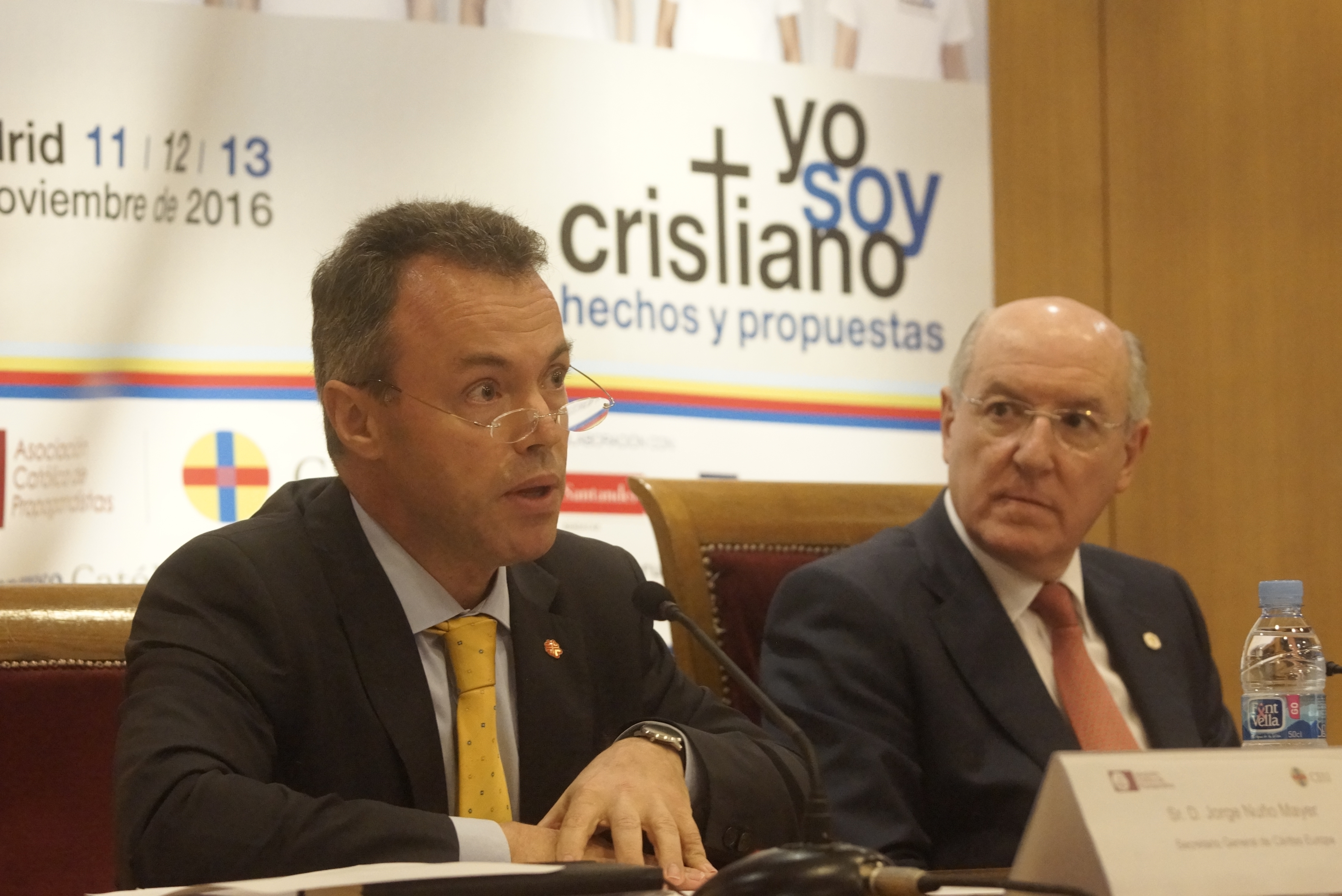 El secretario general de Cáritas Europa presenta el XVIII Congreso Católicos y Vida Pública: 'Yo soy Cristiano'