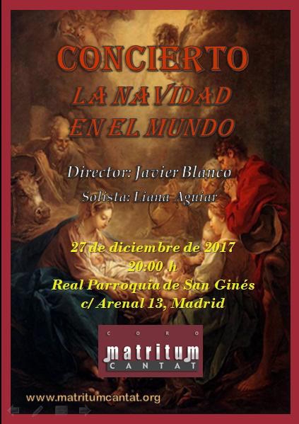 Matritum Cantat interpreta 'La Navidad en el Mundo' en San Ginés