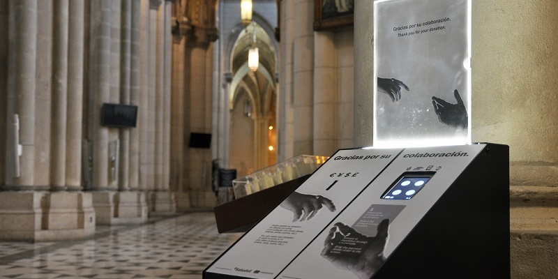 Ya se pueden hacen donativos con tarjeta y móvil en la catedral