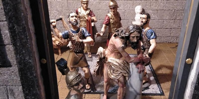 San León Magno inaugura este domingo unas escenas de la Pasión instaladas en el atrio del templo