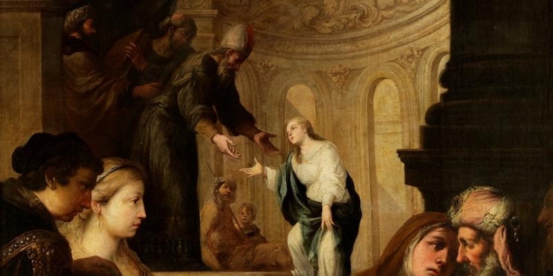 Las Hermanitas del Cordero celebran la fiesta de la Presentación de la Virgen María en el Templo