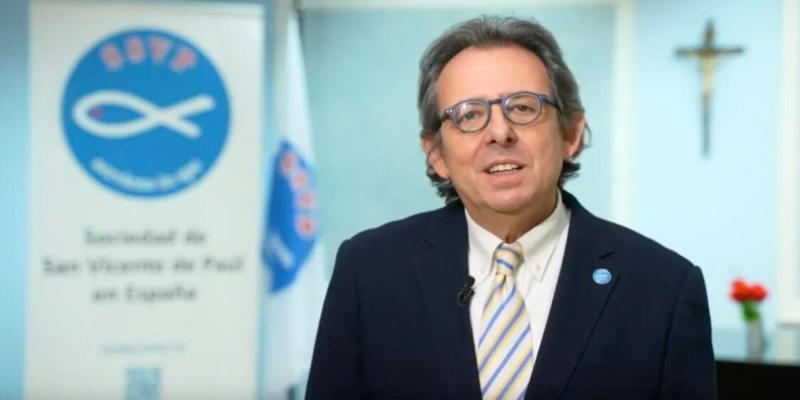Juan Manuel Buergo, presidente internacional de la Sociedad San Vicente de Paúl: «Servimos a Cristo en los más necesitados»