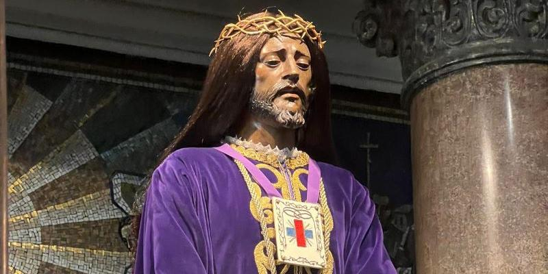 La Archicofradía de Medinaceli mantiene en agosto el besapié a Jesús