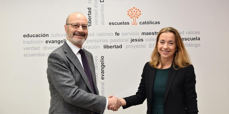 Escuelas Católicas y PPC se unen para impulsar un modelo de escuela evangelizadora en España